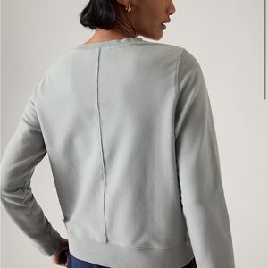 Athleta retroterry crewneck NWT!